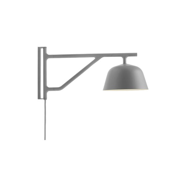 Ambit Wall Lamp, grey Ambit Wall Lamp, grey, Muuto