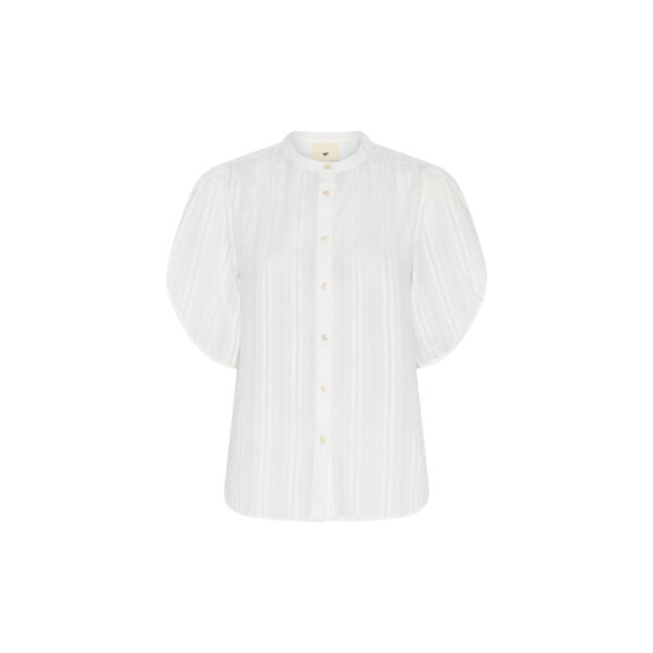 421HMTulin shirt, white daisy, Heartmade