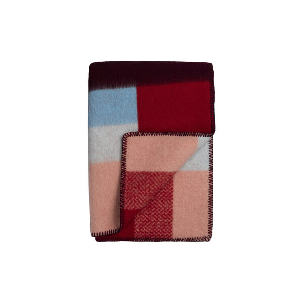 MIKKEL Throw, red MIKKEL Throw, red, Røros Tweed