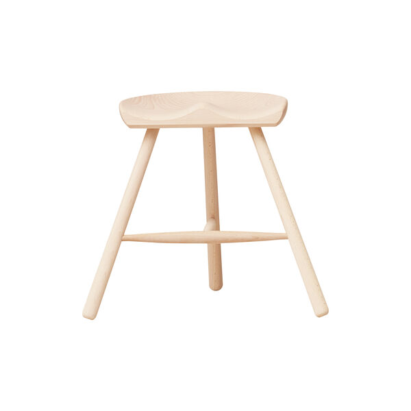 Shoemaker Chair™ no. 68, white oiled beech, Form & Refine