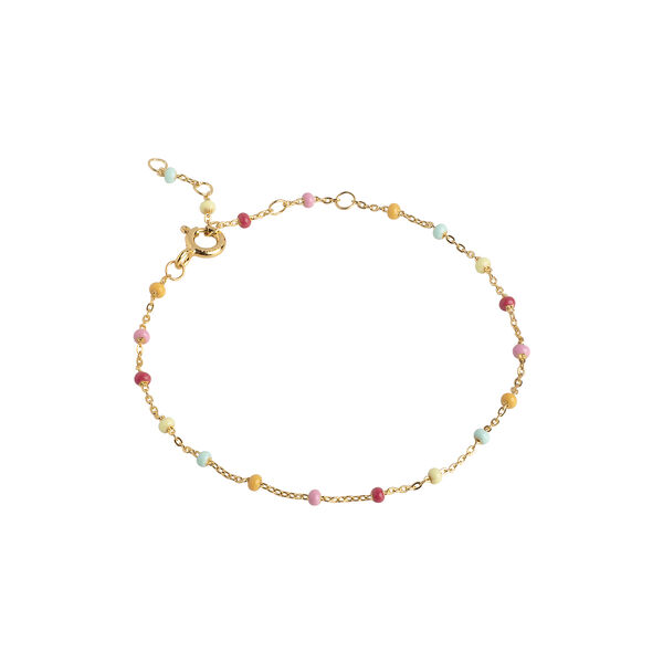 Lola Bracelet, gold/rainbow, ENAMEL Copenhagen