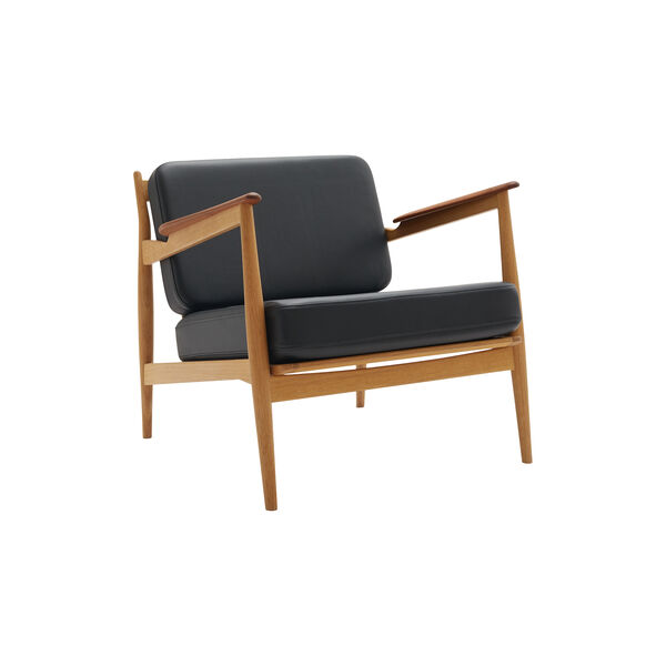 Model 107 loungestol, svart, Magnus Olesen Design