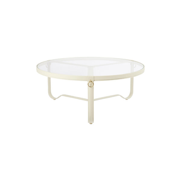 Adnet Coffee Circular Table, cream, GUBI