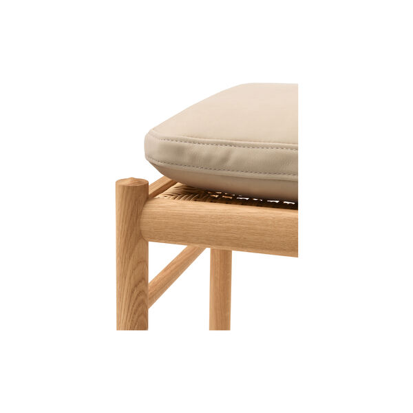 OW149F Footstool, Lime 20365, Carl Hansen & Søn