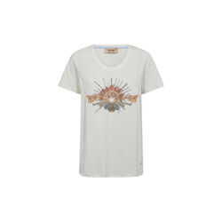 MMTonia O-SS Glam Tee, ecru, MOS MOSH