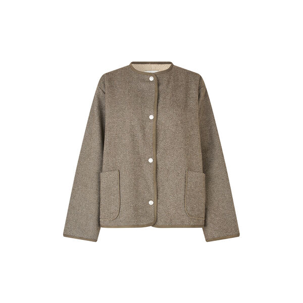 YarraLL Jacket LS, dark mokka, Lollys Laundry