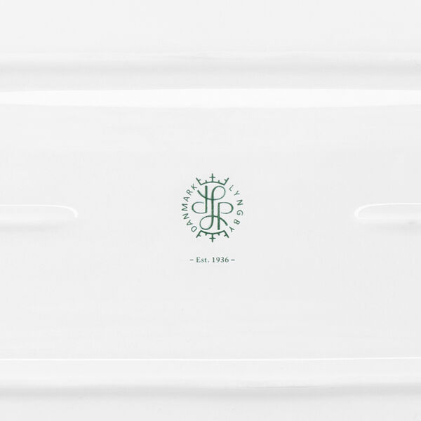 Lyngby Tura Oval serveringsfat Small, Lyngby Porcel&aelig;n