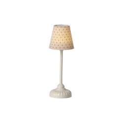 Vintage golvlampa till mus, sand, Maileg