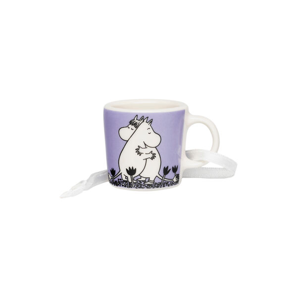 Mummy mini mugg K&auml;rlek, purple, Moomin Arabia
