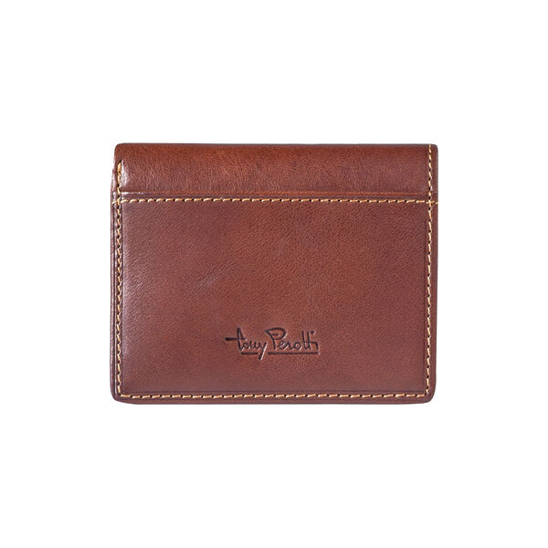 Creditcard Wallet Fold, dark brown, Tony Perotti