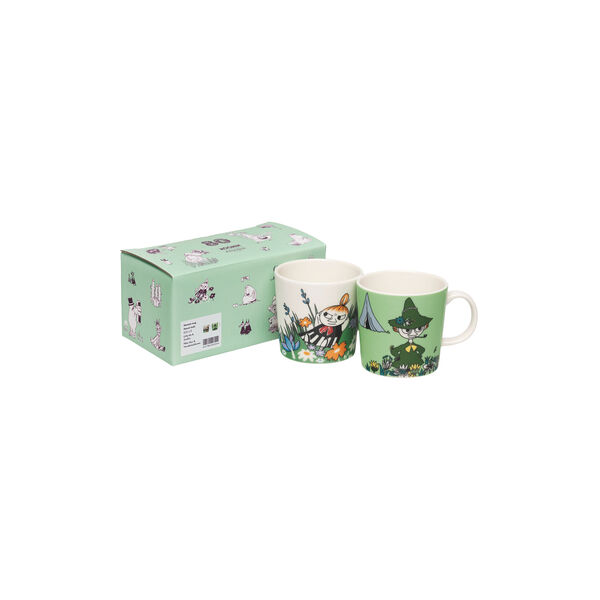Mumin mugg set Lilla My & Snusmumrik, Moomin Arabia