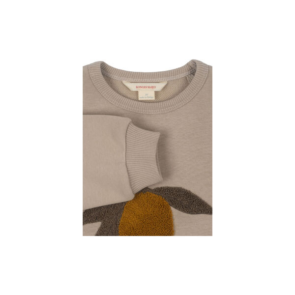 Lou Terry Sweat Shirt, oxford tan, Konges Sløjd