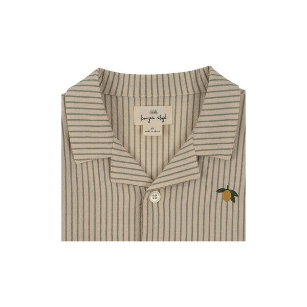 Elliot SS Shirt, tea stripe, Konges Sl&oslash;jd