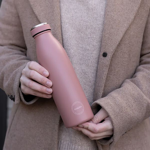 Vattenflaska, ash rose, AYA&IDA