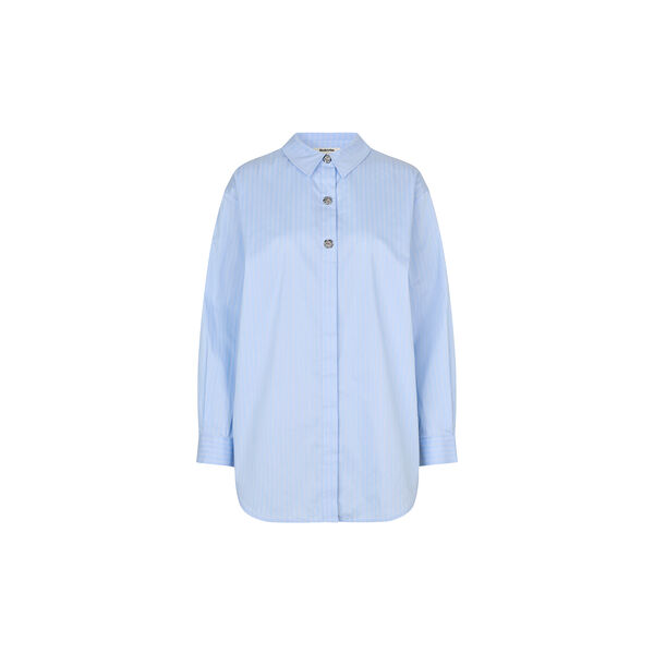 Rowanmd shirt, cashmere stripe, Modström