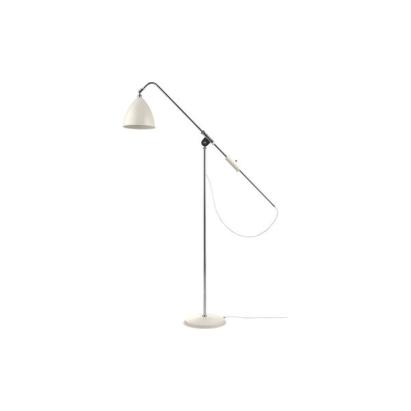 Bestlite BL4 M golvlampa, matt vit/krom, GUBI