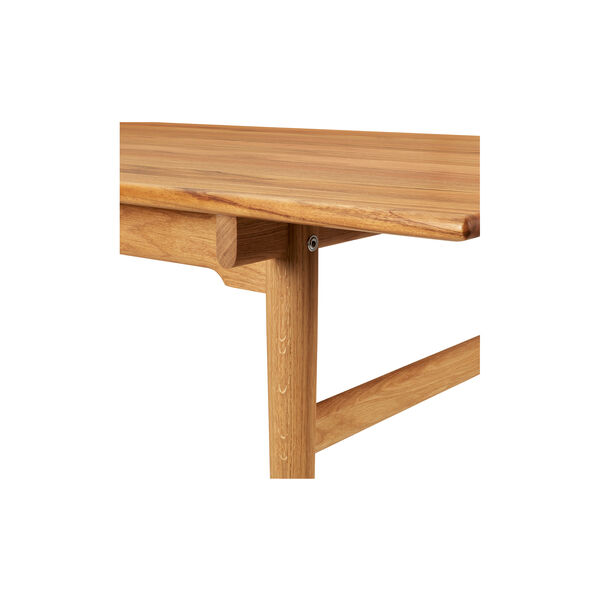 CH327 Matbord, oljad teak/oljad oak, Carl Hansen & Søn