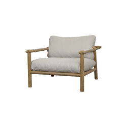 Cushion Set Sticks Lounge Chair, sand, Cane-line