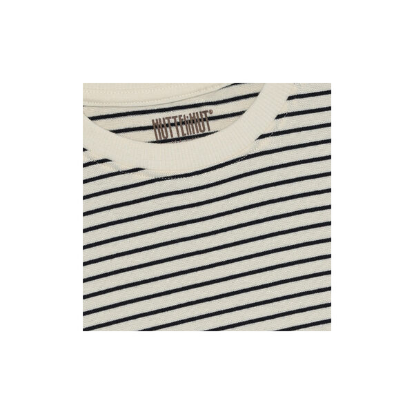 T-shirt SS YD Stripe, navy blazer, HUTTEliHUT