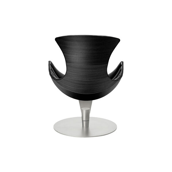 The Lobster Chair, black oak/chrome, Bruunmunch Furniture