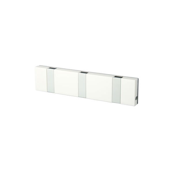 Knax 3 klädhängare, vit/grå Knax 3 klädhängare, vit/grå, LoCa