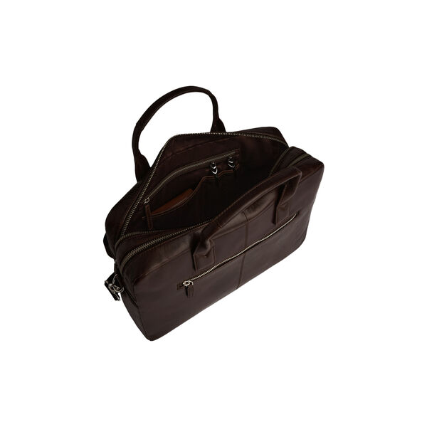 KingstonMBG Laptop Bag, espresso brown, Markberg