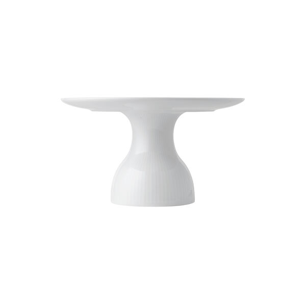 White Fluted fat på fot Ø 20 cm, Royal Copenhagen