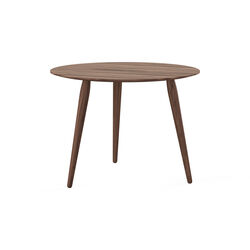 PLAYround Ø60 Coffee Table, natural oiled walnut, Bruunmunch Furniture