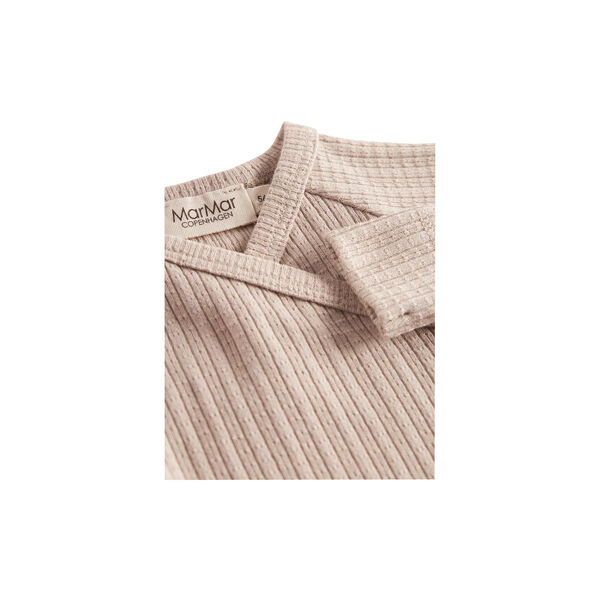 Belito LS Wrap Bodysuit, soft beige, MarMar Copenhagen