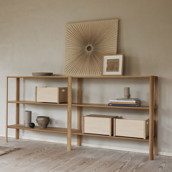Leaf Shelf, oiled oak, Form & Refine
