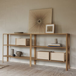 Leaf Shelf, oiled oak Leaf Shelf, oiled oak, Form & Refine