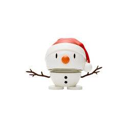 Santa Snowman, vit, Hoptimist