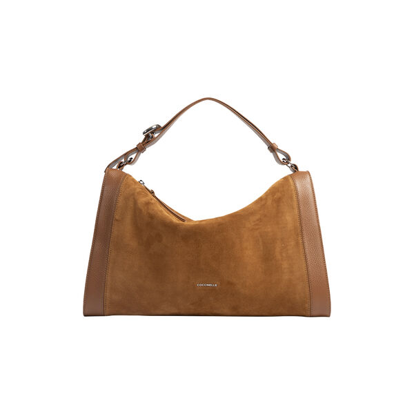 Coccinelle Elinor Suede Bi, cognac/cognac, Coccinelle