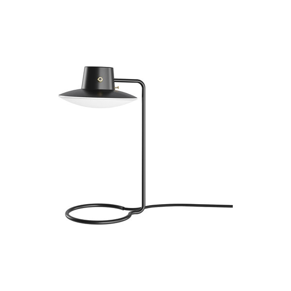 AJ Oxford bordslampa, metal black/opal, Louis Poulsen