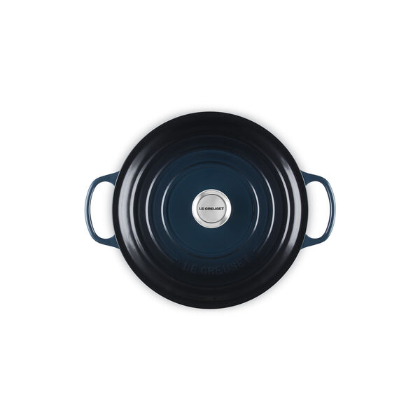 Signature rund gryta &Oslash; 28 cm, nuit, Le Creuset