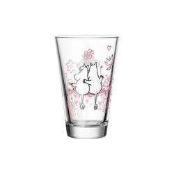 Mumin dricksglas 2 st K&auml;rlek, Moomin Arabia