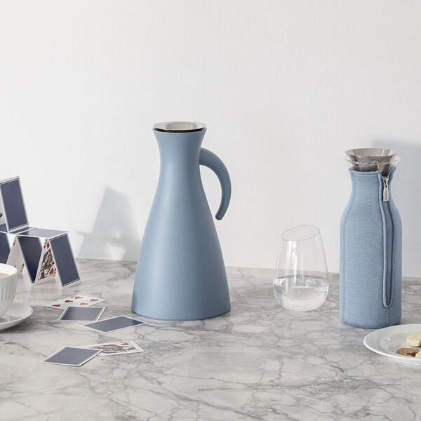 Termoskanna 1 L, dusty blue, Eva Trio