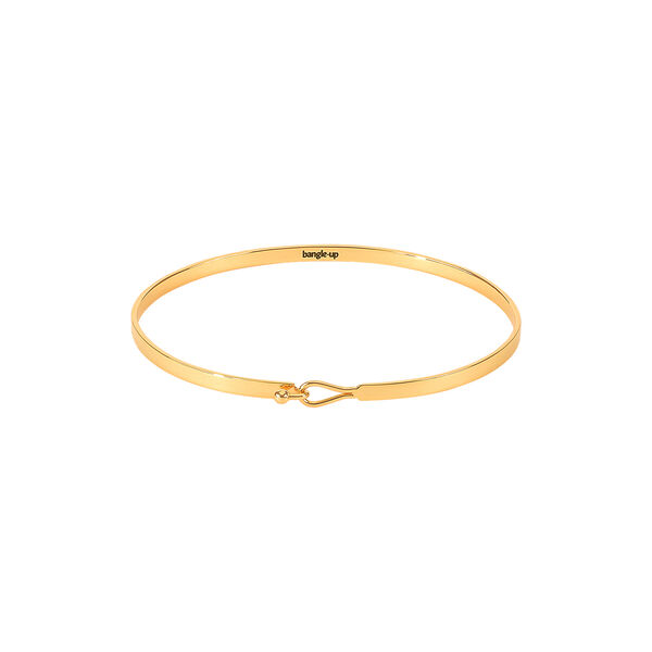 LILY Bracelet, light gold, bangle up