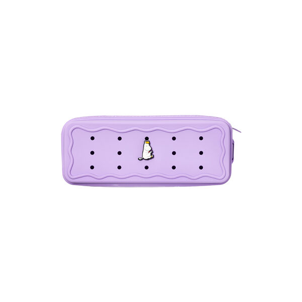 Pencil case + charm Snorkmaiden, purple, Moomin Arabia