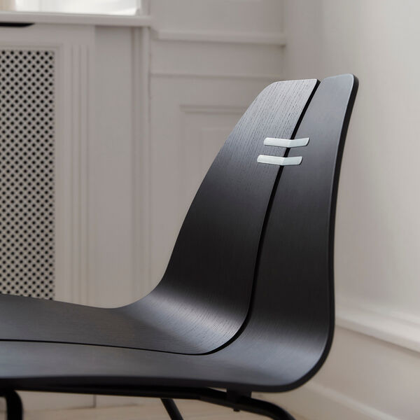 PK23&trade; Lounge Chair, svartf&auml;rgad ask/svart, Fritz Hansen
