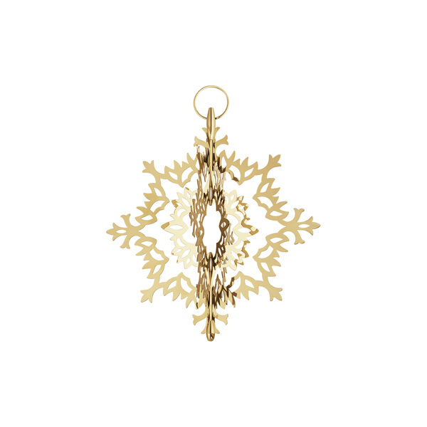 Isblomma toppstjärna, guld, Georg Jensen