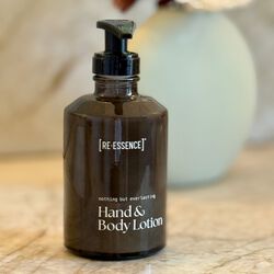 Hand & Body Lotion, citrongräs/rosmarin/cederträ, RE-ESSENCE