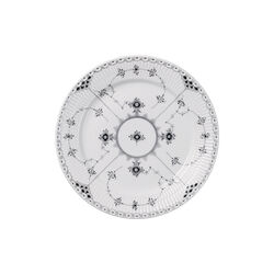 Black Fluted Half Lace Tallrik &Oslash; 27 cm, Royal Copenhagen