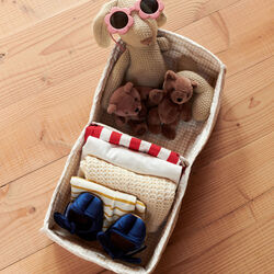 Otto f&ouml;rvaringskorg, mini check, Dear April