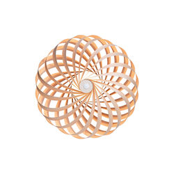 TR5 Wall Lamp, natural, Tom Rossau