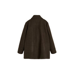 Jamie Jacket Loden, pure dark brown, Aiayu