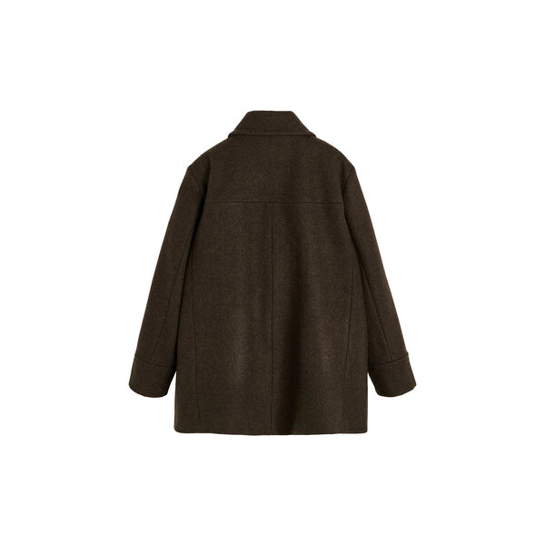 Jamie Jacket Loden, pure dark brown, Aiayu