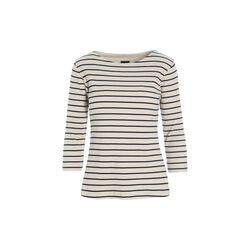 Globe stripe blouse, black/ivory stripe, BITTE KAI RAND