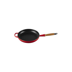 Signature gjutj&auml;rn stekpanna med tr&auml;handtag &Oslash; 28 cm, cerise, Le Creuset