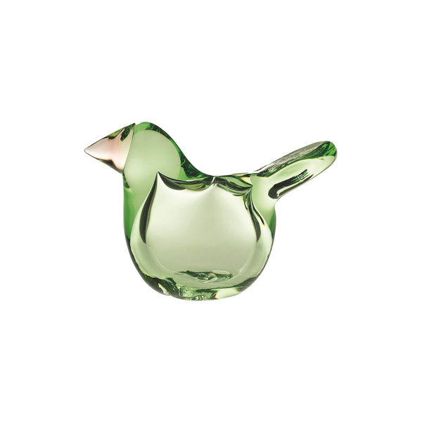 Birds by Toikka Flycatcher, apple green-salmon pink, Iittala